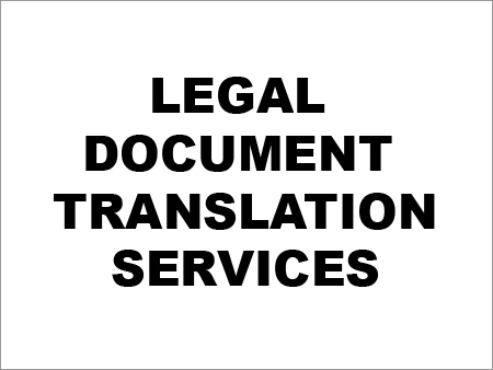 Legal Document Translation Services