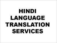 Hindi Language Translation Services
