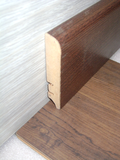 Skirting for Laminated Wooden Flooring