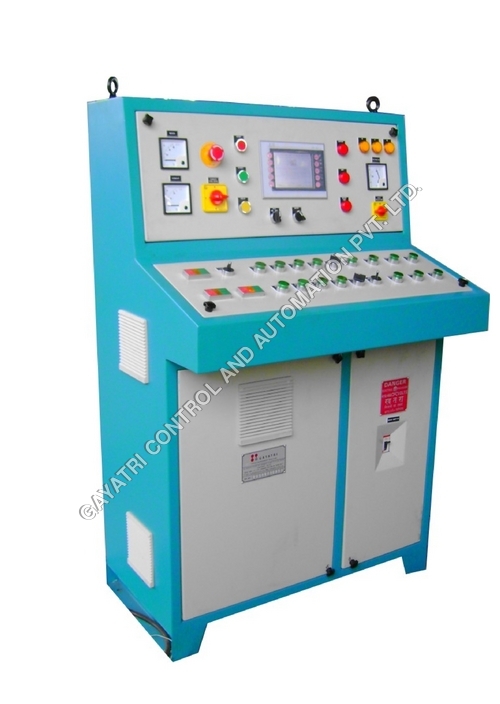 control panel for concrete batching plant