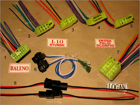 Car Stereo Wiring Cables