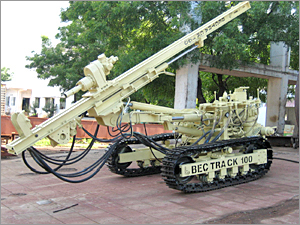 BEC-Track-100 Crawler Mounted DTH Dril