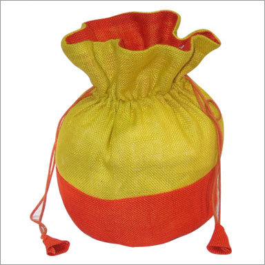 Drawstring Jute Bag