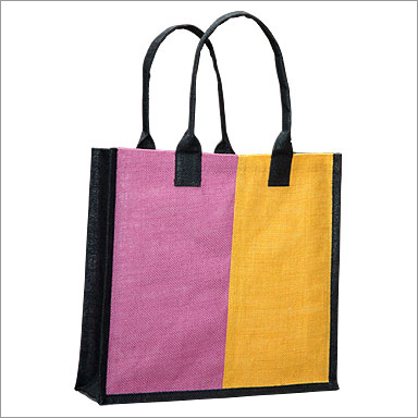 Colored Jute Designer Bag