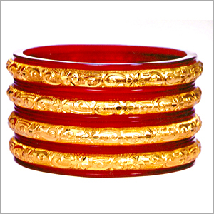 Gold Plated Designer Bangles