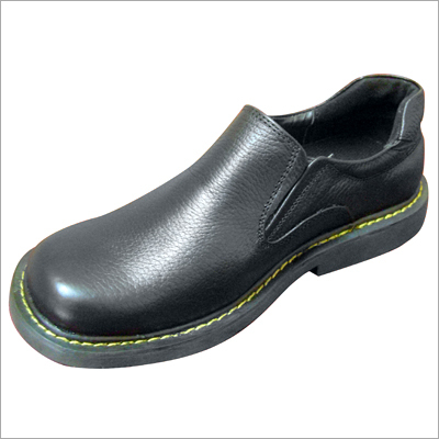 BLACK LEATHER SHOES