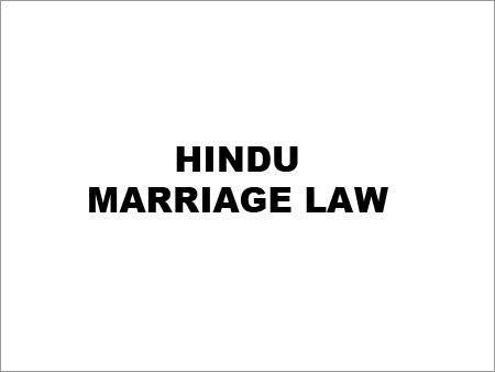 Hindu Marriage Law