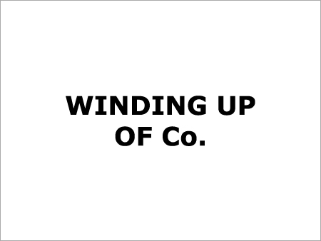 Winding Up of Company
