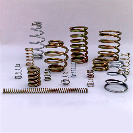 Concave compression springs