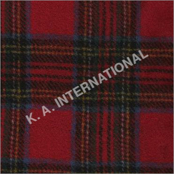 Scottish Check Wool Tweed Fabric 