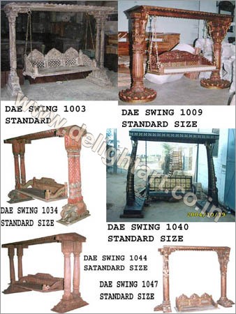 Antique Wooden Swings
