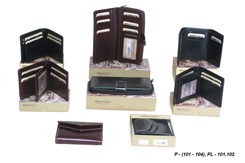 Leather Wallets & Ladies Wallets Range.