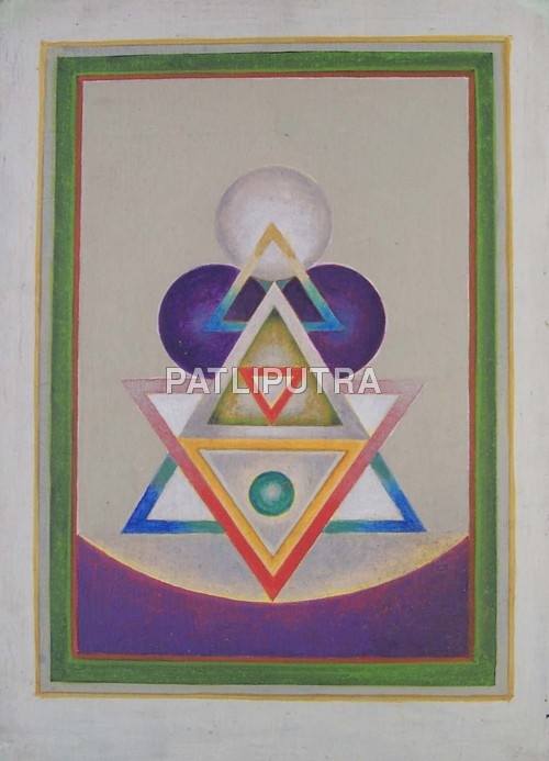 "Untitled" - G. R. Santosh Paintings