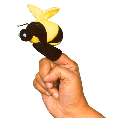 Bumble Bee Finger Puppet