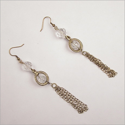 Artificial Wire Earrings
