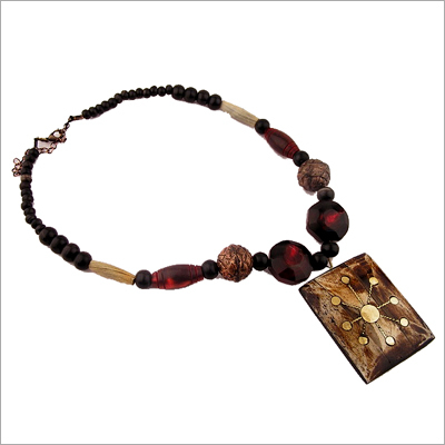 Bone Horn Necklaces