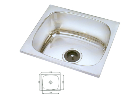 Stainless Steel Single Bowl