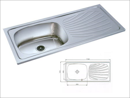 Single Bowl Single Drain
