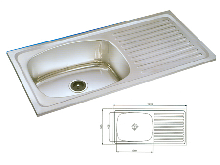 Single Bowl Single Drain