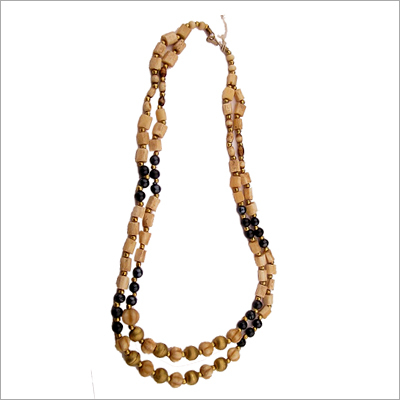 Bone Beaded Necklace