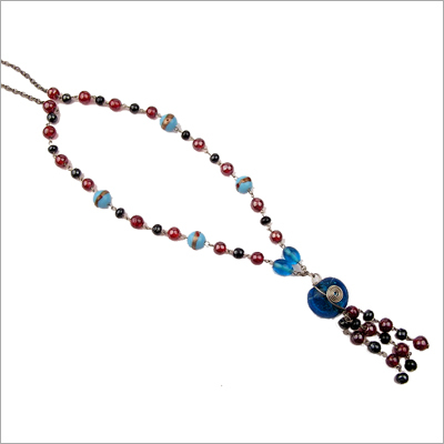 Glass Beaded Necklace