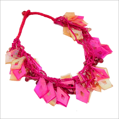 Designer Sequin Necklace