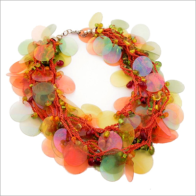 Multicolor Sequin Necklace