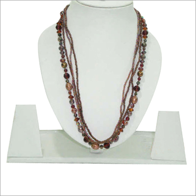 Multi-Strand Beaded Necklace