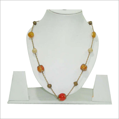 Handmade Glass Beaded Necklace
