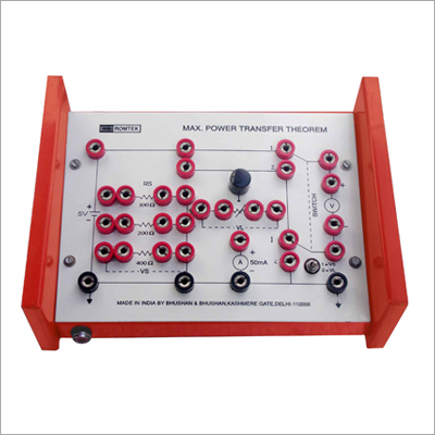 Maximum Power Transfer Theorem