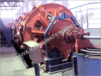 Planetary Type Stranding Machinery - Steel Variable Dimensions Individual/Common Shaft Drive | Planetary Stranding Roller Bearings Die Box Guide Rollers Taping Heads