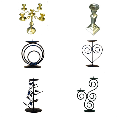 Metal Candle Stands