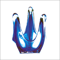 Gifts Article - Glass, 5x5x4 Inches, Blue | Decorative Piece, Durable Material, Elegant Design, High Quality, Smooth Finish, Unique Style