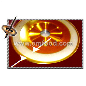Diamond Polishing Scaife (SARAN) - EN8 MS, 315-330 mm Diameter, 35-50 mm Bore, 17.5-20 mm Thick, 2.5 mm Impregnation | High Productivity, Durable, Precise Polishing, Deluxe Model