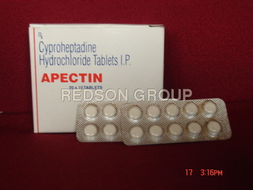 Cyproheptadine Hydrochloride Tablets I.P.