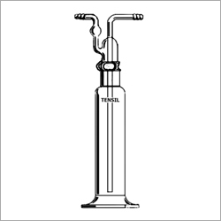 Gas Wash Bottle-Ordinary Complete Taper Joint