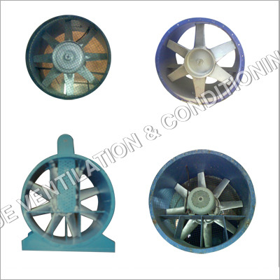 Tube Axial Flow Fan By WOLLAQUE VENTILATION & CONDITIONING (P) LTD.