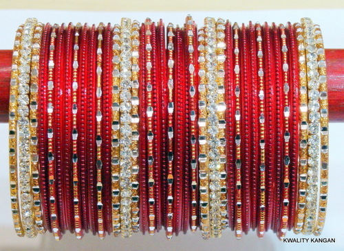 Rhinestone Bangles Set