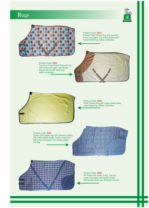 Horse Fleece Rugs