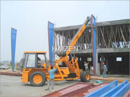 STEEL COLUMN -ERECTION