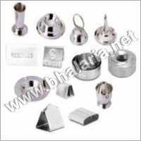 Napkin Holders - Stainless Steel, Round & Square Shapes, Polished Silver Finish | Lightweight, Smooth Edges, Fine Finishing, Plain Design