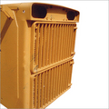 Radiator Guard Model D-355 - Steel, Powder-coated | Durable, Impact Resistant, Bolt-on, Beml Bulldozer Fit