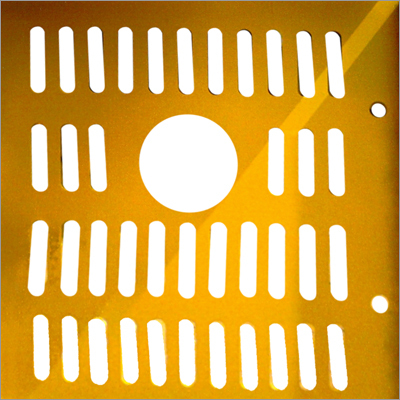 CNC Punched Sheet Metal Cover