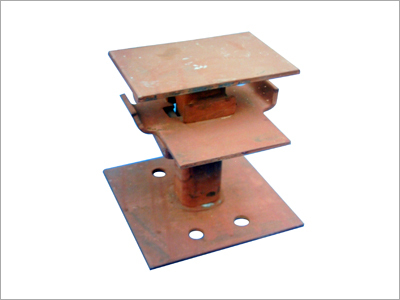 Scaffolding fixed base plate