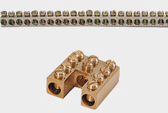 Brass Electrical Neutral links