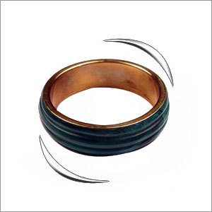 Imitation Resin & Brass Bangle