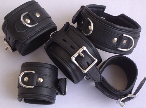 Leather Bondage Restraints