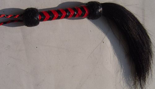 Braided Leather Floggers
