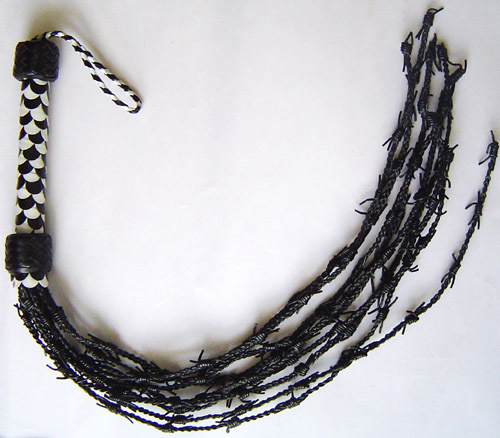 Barbed Tail Leather Floggers