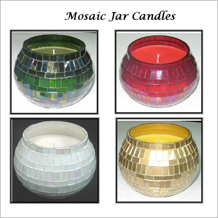 Mosaic Jar Candles